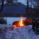 Illustration for article titled How to cook dinner on a frozen Minnesota lake when it’s 20 degrees out
